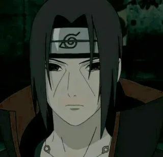 😀 Itachi Uchiha Naruto Аниме, Ниндзя, Манга, Учиха, Итачи, Шаринган telegram sticker