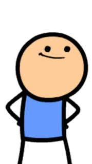 😊 cyanide and happiness, การ์ตูน, มนุษย์ไม้ขีด, อารมณ์ขัน, ตลก telegram sticker