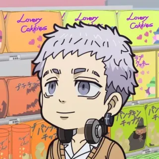 🎐 Lovery Cokkies
プチチョ
ラブ
クッキー
パンプーチップ Anime, Mangá, Chibi, Biscoitos, Snacks, Japonês, Arte, Ilustração whatsapp sticker