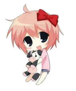 😏 Sayori Doki Doki Literature Club telegram sticker