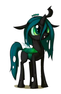 😐 Queen Chrysalis My Little Pony Rainha Chrysalis, My Little Pony, Desenho animado telegram sticker
