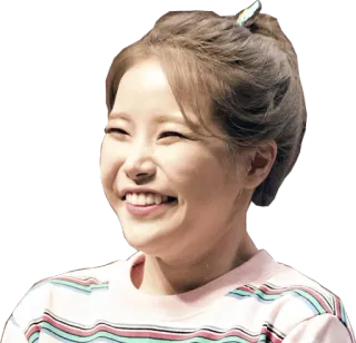 😁 wanita, senyum, potret, orang, imut, Korea, Asia telegram sticker