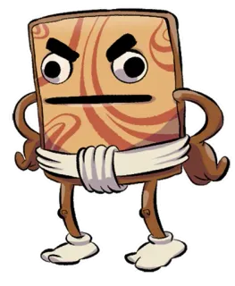 🍞 nhãn dán, hoạt hình, nhân vật, tức giận telegram sticker