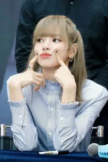 👀 Lisa лиза, kpop, певица, айдол, blackpink, знаменитость, портрет, женщина telegram sticker