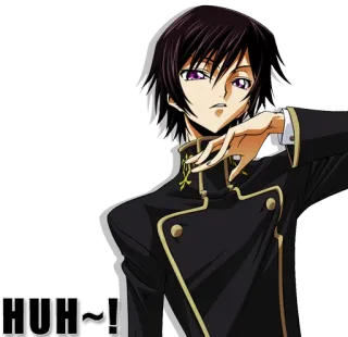 special pack "Lelouch" whatsapp stickers