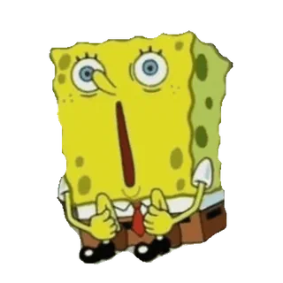 ๐ Spongebob Squarepants spongebob, cartoon, meme, funny, nickelodeon telegram sticker