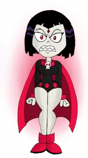 🖤 Raven Teen Titans Мультфильм, Супергерой, Юные титаны, Магия, Готика telegram sticker