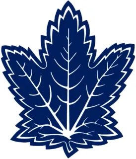 🍁 feuille d'érable, canada, bleu, feuille, symbole whatsapp sticker