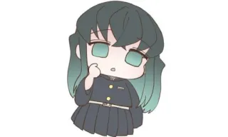 ☁️ Anime, Chibi, Carino, Personaggio, Manga whatsapp sticker