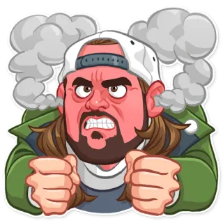 Jay and Silent Bob telegram stickers