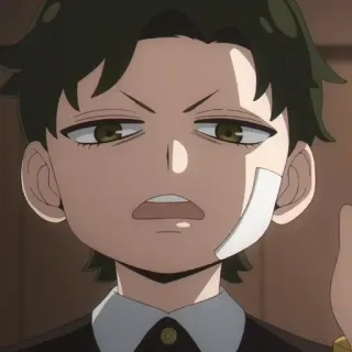 🥜 Damian Desmond Spy x Family anime, spy x family, damian desmond, character, sticker whatsapp sticker