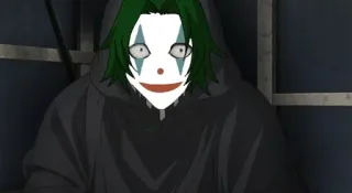 🤡 clown, mask, creepy, horror whatsapp sticker