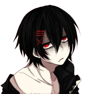😒 Juuzou Suzuya Tokyo Ghoul Anime, Manga, Juuzou Suzuya, Tokyo Ghoul, Personaggio, Seinen, Horror telegram sticker
