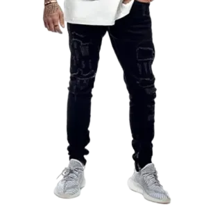 👍 jeans, abbigliamento, moda, stile, vestiti, casual, pantaloni, denim telegram sticker