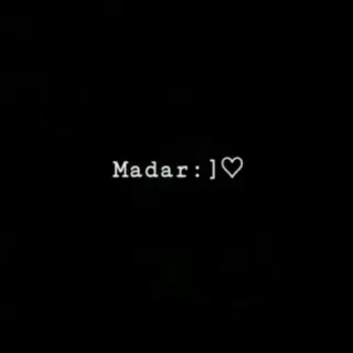 🖤 Madar:]♡ whatsapp sticker
