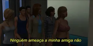 🏴󠁧󠁢󠁳󠁣󠁴󠁿 Ninguém ameaça a minha amiga não telegram sticker