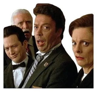 😦 The Rocky Horror Picture Show filme, cult, Tim Curry, terror, musical, comédia whatsapp sticker