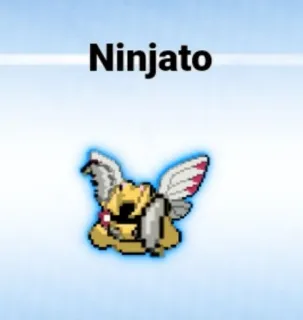 🆘 Ninjato Ninjato, Pokemon, Game, Makhluk, Lalat, Monster, Binatang telegram sticker