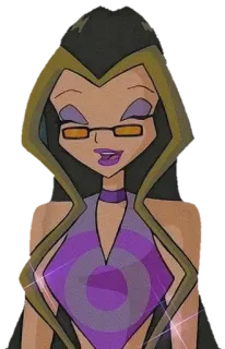 😃 Icy Winx Club เย็นยะเยือก, winx club, การ์ตูน, ตัวร้าย, แม่มด telegram sticker