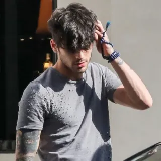 🔦 Zayn Malik beroemdheid, zanger, portret, man, zayn malik telegram sticker