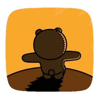 💬 หมี, การ์ตูน, ของเล่น, น่ารัก telegram sticker