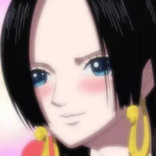 🥰 Boa Hancock One Piece Anime, Mulher, Pirata, Hancock, Beleza telegram sticker