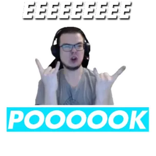 🤘 EEEEEEEEEE POOOOOOK whatsapp sticker