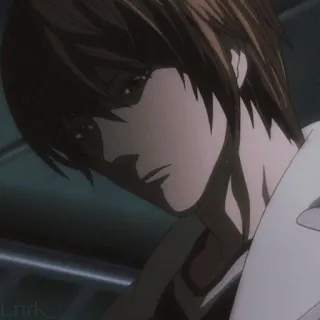 🌟 Light Yagami Death Note anime, death note, light yagami telegram sticker