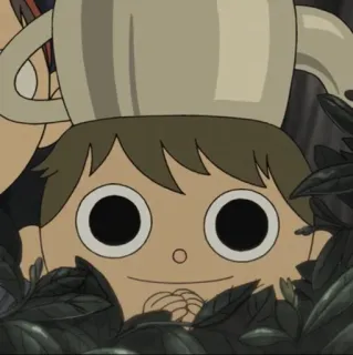 🍫 Wirt Over the Garden Wall 卡通, Over the Garden Wall, 沃特, 粉丝作品, 动画 telegram sticker