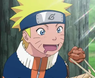 🤤 Naruto anime, mangá, Naruto, Uzumaki, personagem, comida, ramen, japonês telegram sticker
