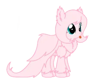 🤯 pony, pink, animal, cartoon, winged, pegasus telegram sticker