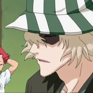 🧩 Kisuke Urahara Bleach Anime, Bleach, Kisuke Urahara, Charakter, Mann, Hut, Ernst, Manga telegram sticker