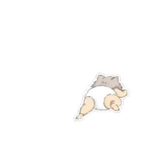 🤨 baby, tier, windel, cartoon telegram sticker