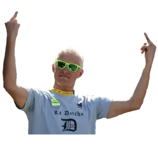 😬 La Datcha dito medio, offensivo, gesto telegram sticker