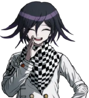 😄 Kokichi Oma Danganronpa Anime, Manga, Danganronpa, Kokichi Oma, Personnage, Sourire whatsapp sticker