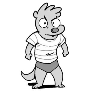 Gabe the Otter telegram stickers