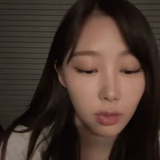 🫧 여자, 인물사진, 아시아인, 예쁜, 얼굴, 셀카, 소녀 telegram sticker