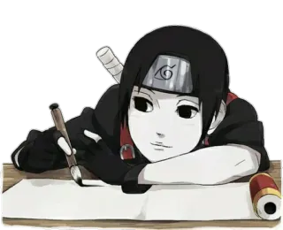 🖌 Sai Naruto Anime, Manga, Sai, Naruto, Ninja, Disegno telegram sticker