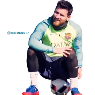 🙂 Lionel Messi calcio, calciatore, atleta, sport, Lionel Messi, FC Barcellona telegram sticker