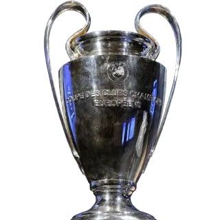🏆 COUPE DES CLUBS CHAMPIONS EUROPÉENS 트로피, 축구, UEFA, 챔피언스 리그, 축구 telegram sticker