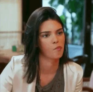 🌴 Kendall Jenner Meme, Reazione, Espressione, Modello/a, Celebrità telegram sticker