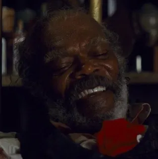 🎗 Samuel L. Jackson aktor, osoba, celebryta, szczęśliwy, uśmiechnięty telegram sticker