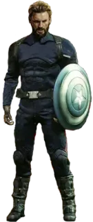 💪 Captain America Captain America, Marvel, Superhero, Shield, Avenger telegram sticker