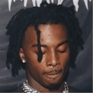 🦋 Playboi Carti rapper, musician, celebrity, portrait telegram sticker