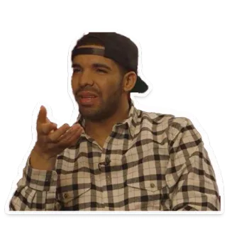 😤 Drake ドレイク, セレブ, ラッパー, 歌手, ミュージシャン telegram sticker