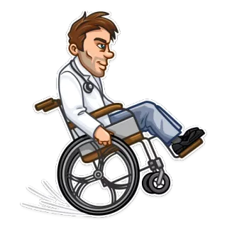 Skeptical Doc telegram stickers