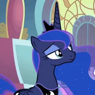 Princess Luna | @MLP_AnimatedStickers whatsapp stickers