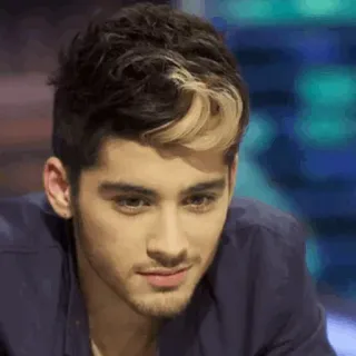 😐 Zayn Malik celebrity, music, singer, portrait, person, man telegram sticker