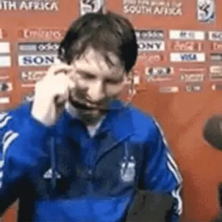😎 Lionel Messi 2010 FIFA World Cup 2010 FIFA WORLD CUP SOUTH AFRICA telegram sticker