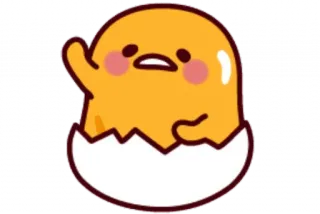 Gudetama 🥞 ; @HyalineWings telegram stickers